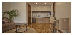 2 Bed Apartment | Living area | Flat-screen TV - Navaya Residence (Lalitpur)