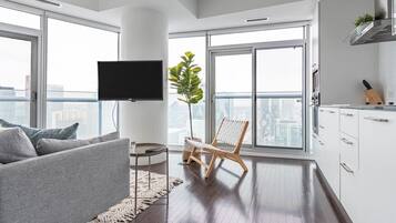 Televisión 44 pulgadas con canales de televisión digitales