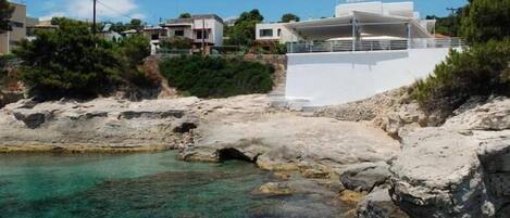 Façade de l’hébergement