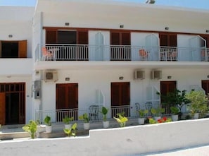 Voorkant van accommodatie