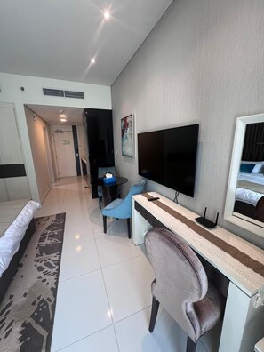 In-room safe, blackout curtains, iron/ironing board, free WiFi