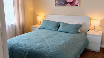 3 dormitorios, tabla de planchar con plancha, wifi y ropa de cama