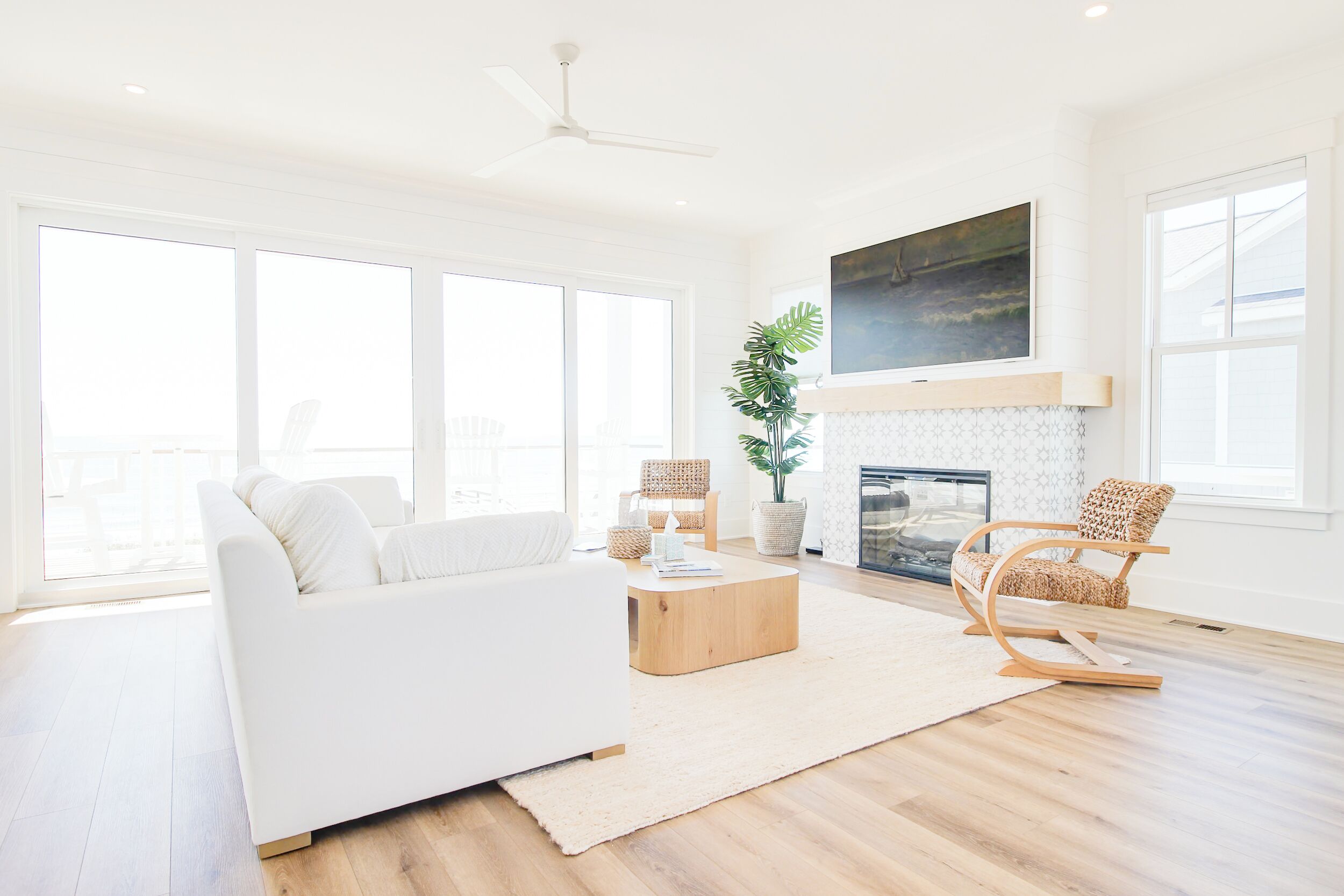 智能電視、壁爐