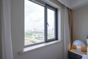 Superior Apartment, 3 Bedrooms, City View | Blackout drapes, free WiFi