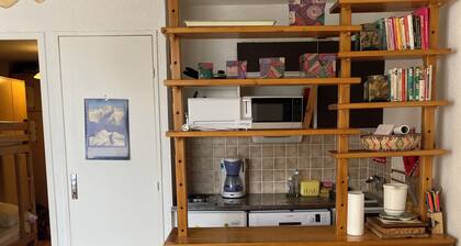 Risoul 1850 - ideal studio for 2 to 4 people, start of the slopes, mountain view