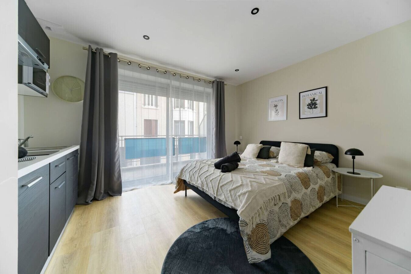 1 bedroom, iron/ironing board, free WiFi, bed sheets