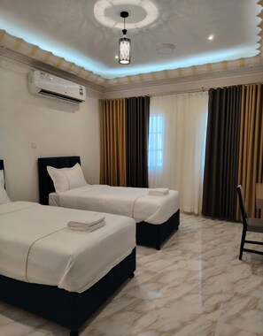 Double or Twin Room | Iron/ironing board, free WiFi