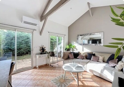 Appartement rez  de jardin 3 couchages 
Proche eurexpo groupama stadium