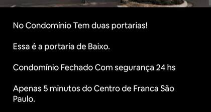 Apartamento térreo! 5 minutos do centro de Franca-sp