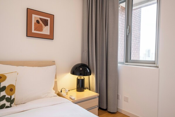 Superior Apartment, 2 Bedrooms, City View | Blackout drapes, iron/ironing board, free WiFi