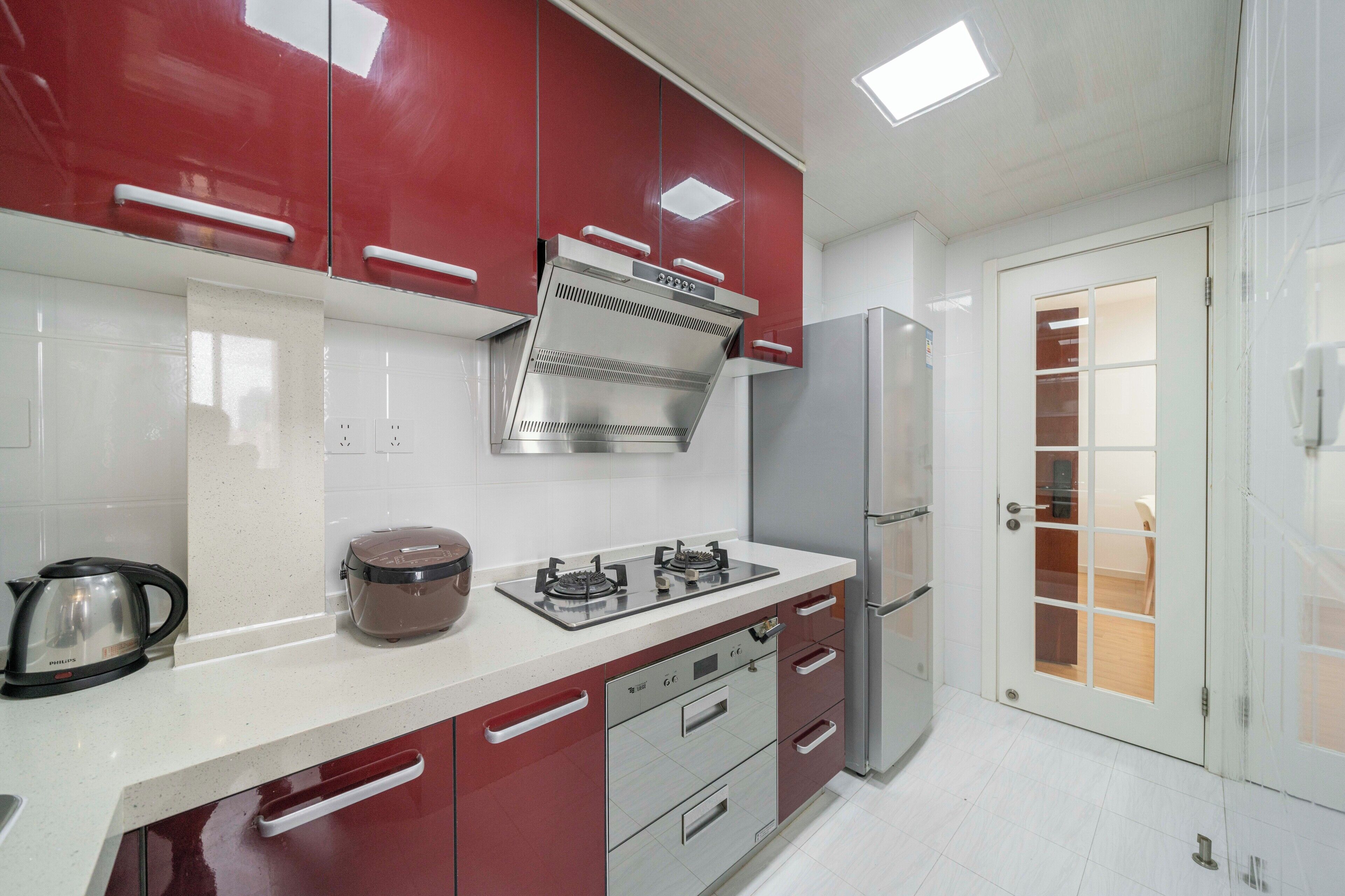 Superior Apartment, 2 Bedrooms, City View | Private kitchen