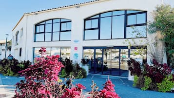 Majoituspaikan julkisivu