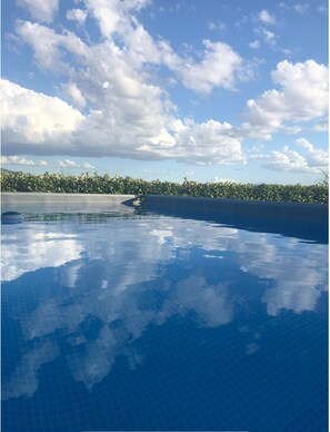 Pool - An oasis of peace and warmth of home, amidst thoughtful design and views toward the hills. (Arezzo)