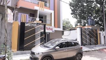 Façade de l’hébergement