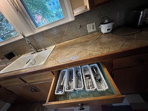 Microwave, oven, stovetop