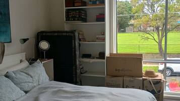 2 chambres, fer et planche Ă repasser, Wi-Fi, draps fournis