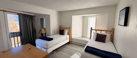 2 habitaciones, wifi gratis y ropa de cama