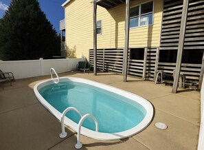 Pool - D114- Beautiful 6 bedroom home in Duck, private pool & hot tub, Pet friendly. (Duck)