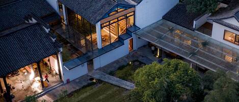 Fachada de la propiedad