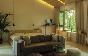 Executive-Suite, Balkon, Flussblick