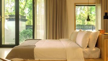 Habitación Deluxe, balcón, vista al patio | Wifi gratis