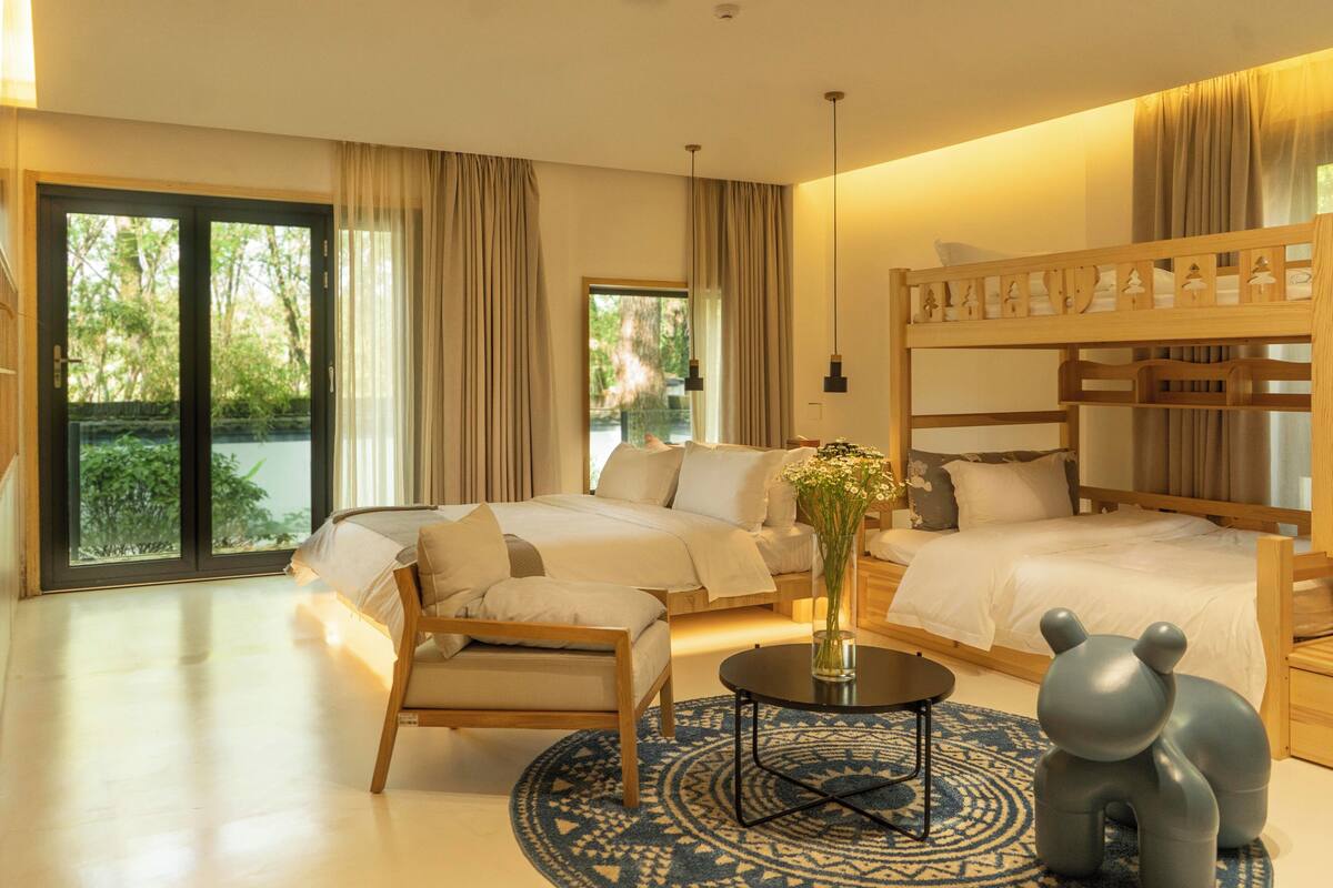 Kamar Deluks, balkon, pemandangan halaman | Wi-Fi gratis