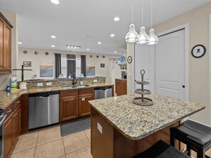 Fridge, microwave, oven, stovetop - 16 Guest NEW Pool Villa! Epic Disney Themed Rooms! Sleep Under the Sea! (Kissimmee)