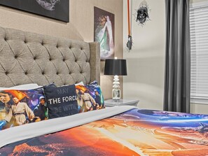 6 bedrooms, desk, iron/ironing board, travel crib - 16 Guest NEW Pool Villa! Epic Disney Themed Rooms! Sleep Under the Sea! (Kissimmee)