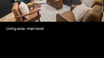 Televisión y chimenea