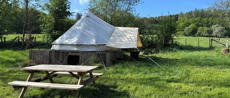 Restauration en plein air