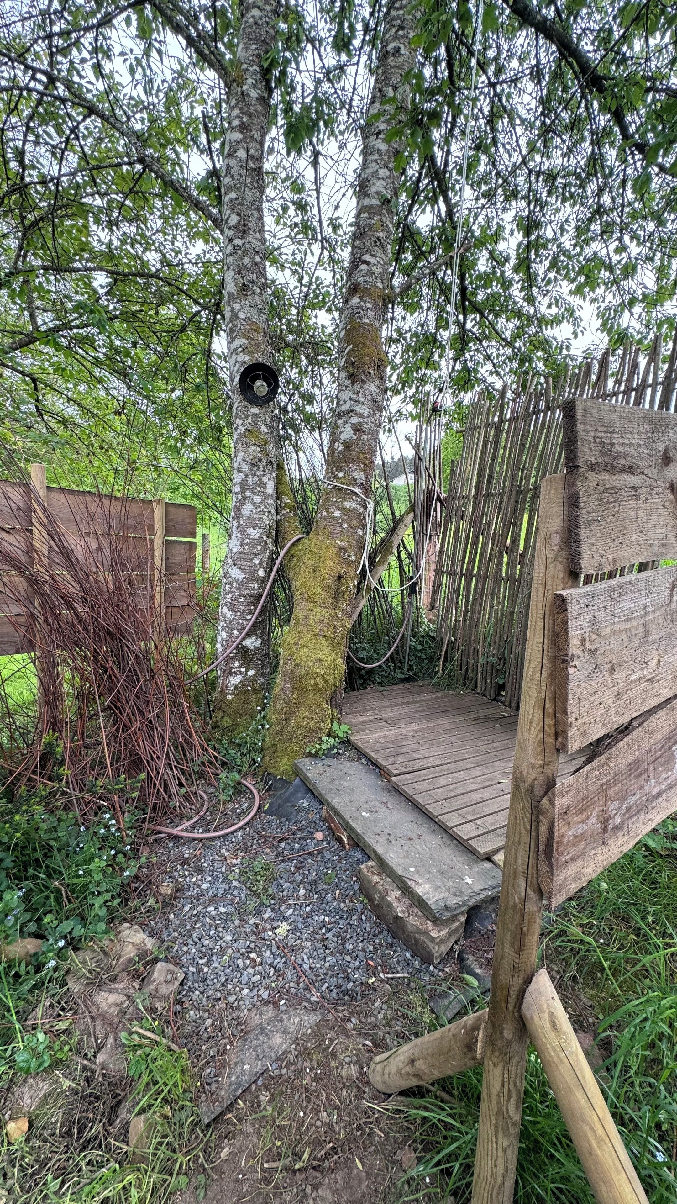 Enceinte de l’hébergement