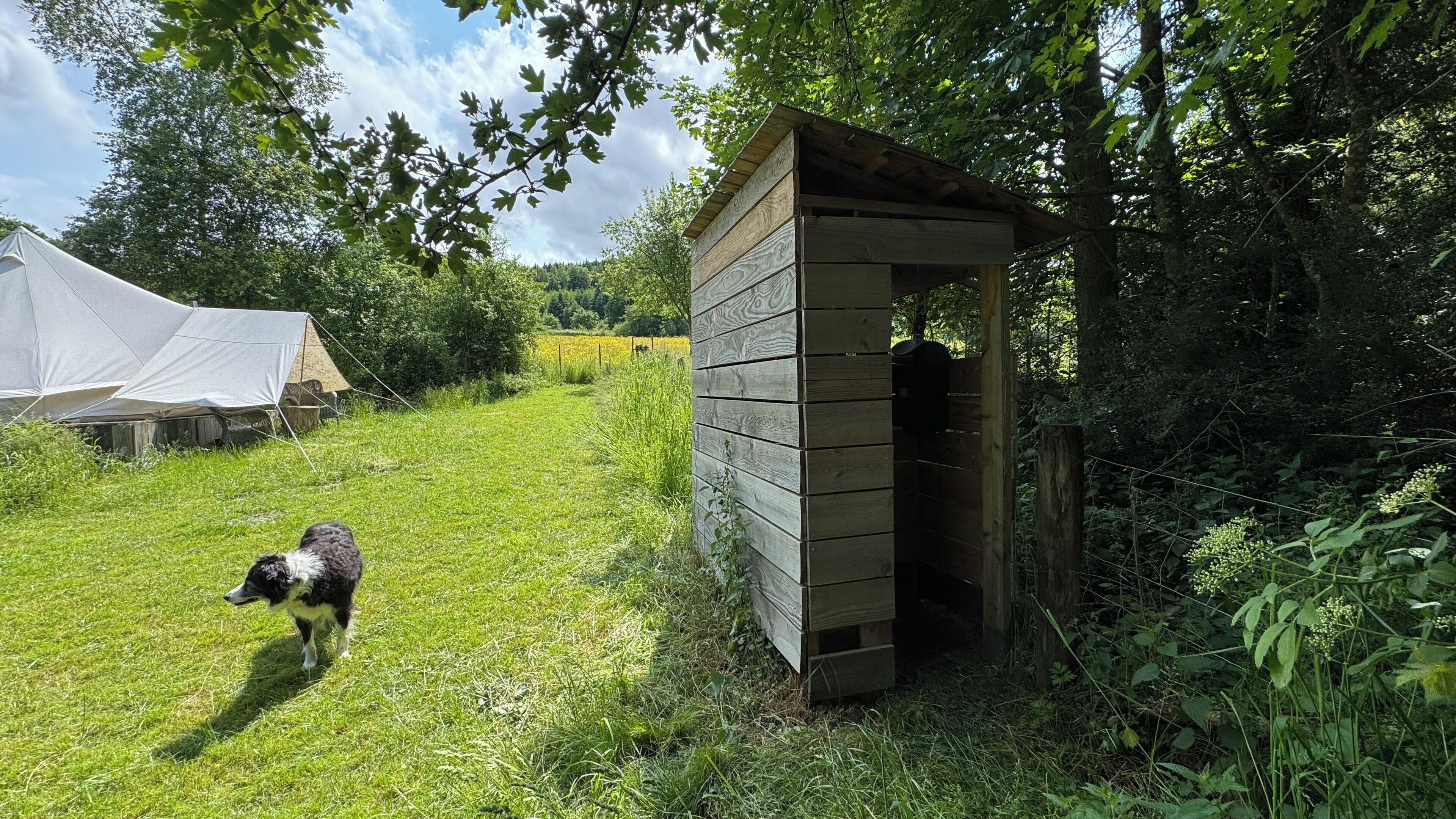 Enceinte de l’hébergement