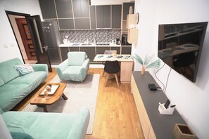 Living area - Zona Apartment with free parking in Skopje (Skopje)