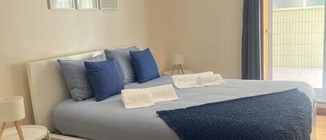 2 soverom, strykejern/-brett, wi-fi og sengetøy