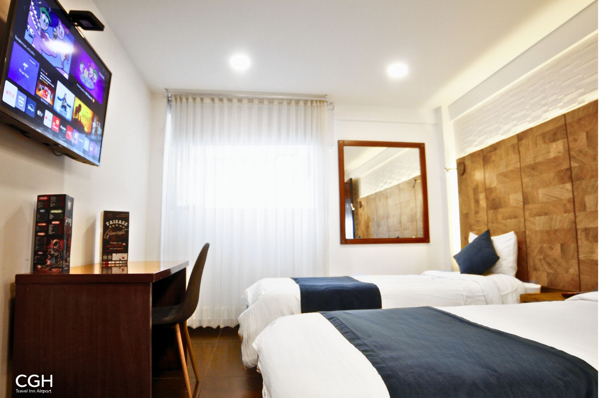 Standard Twin Room | Desk, free WiFi
