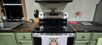 Owl's Nest, a rustic tiny house located 3.5 miles off I-65 in Evergreen, Alabama