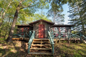 Exterior - 2 Cabins & Docks on Lake Namakagon - 4 Season Fun, Snowmobiling, UTV & Fishing! (Cable)