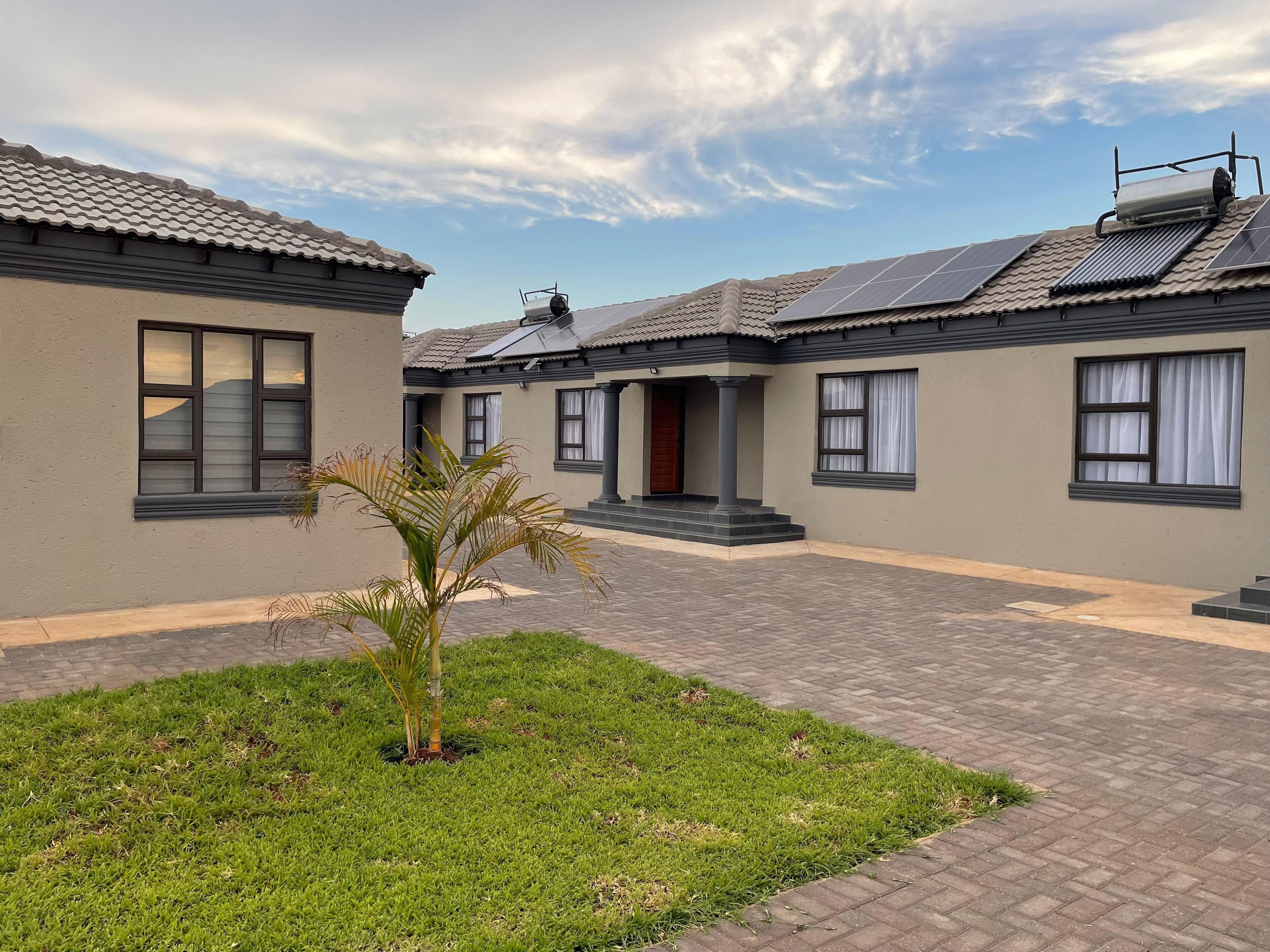 Façade de l’hébergement