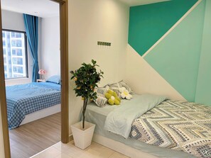 1 habitación, internet y ropa de cama 