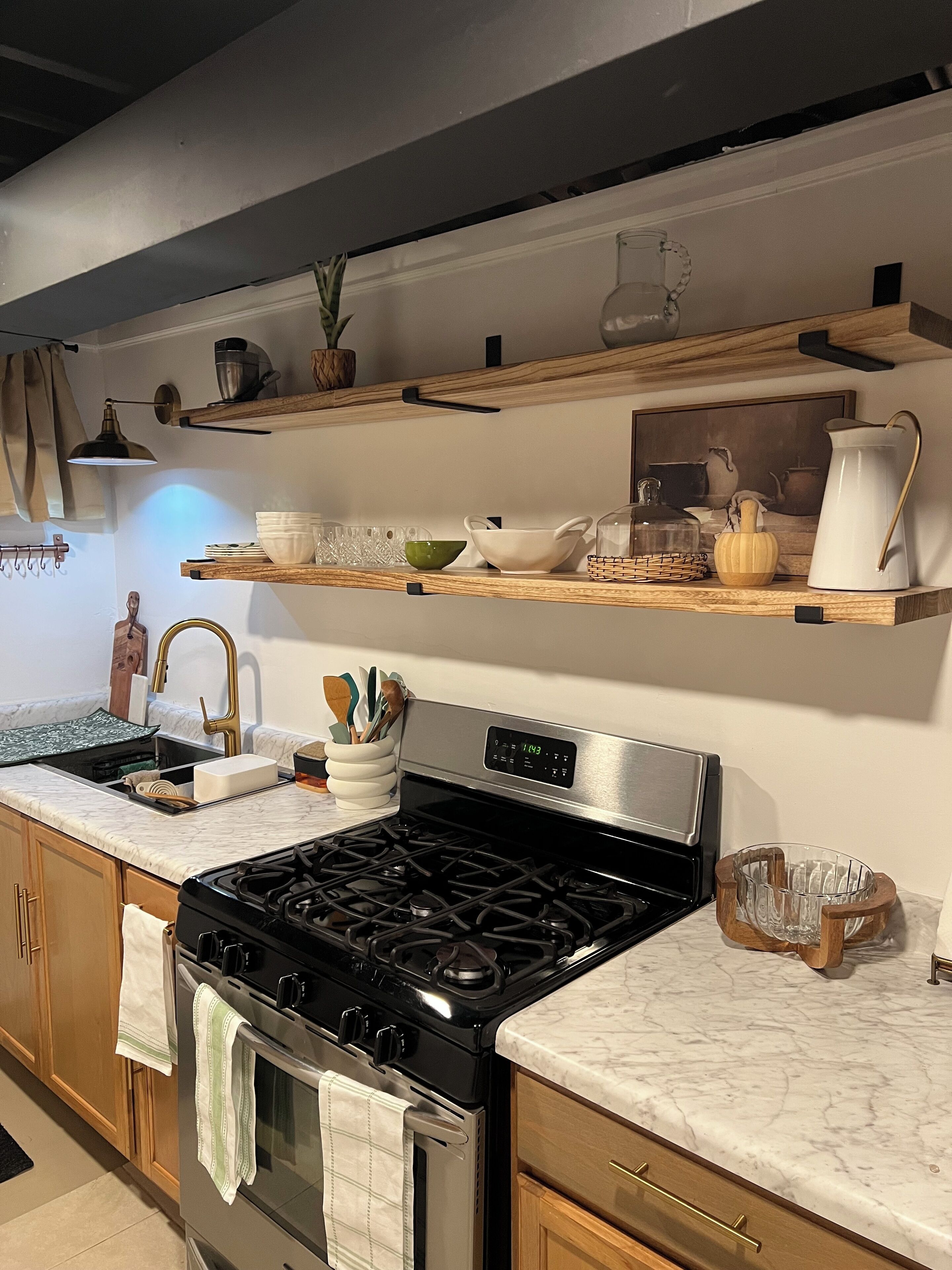 Microwave, oven, stovetop