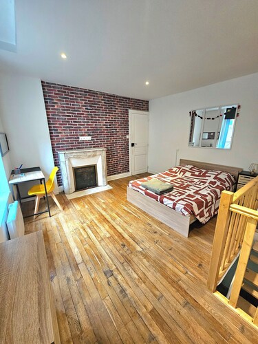 Downtown duplex, 8 minutes' walk from Montluçon train station