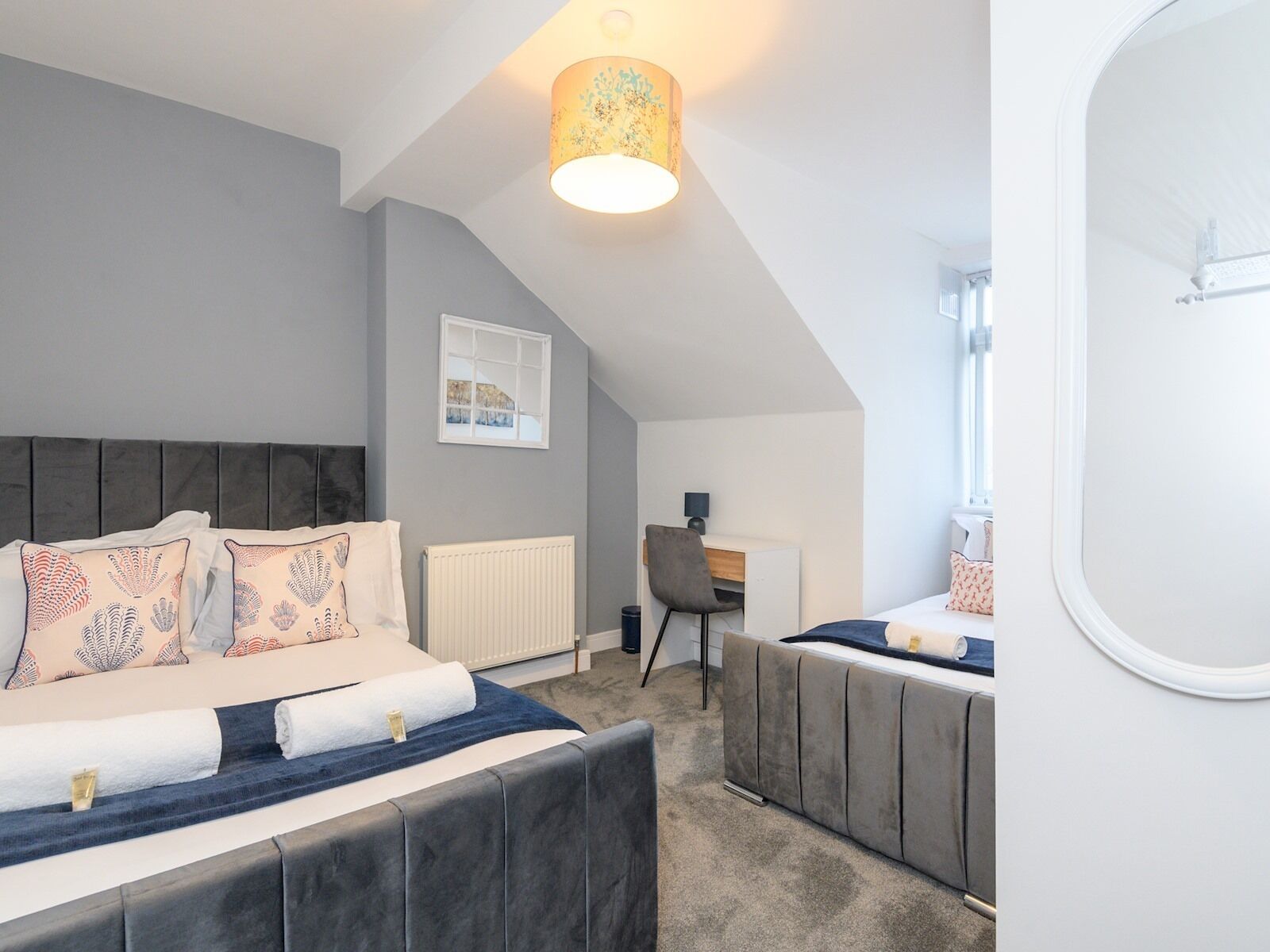 3 bedrooms, iron/ironing board, free WiFi, bed sheets