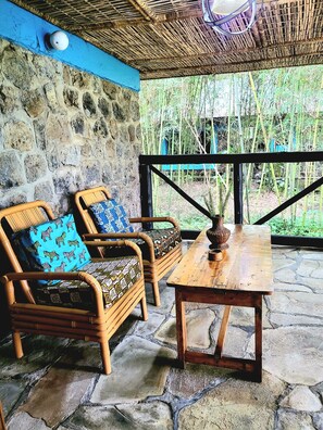 Balcony - Bambou Gorila Hotel (Kinigi)