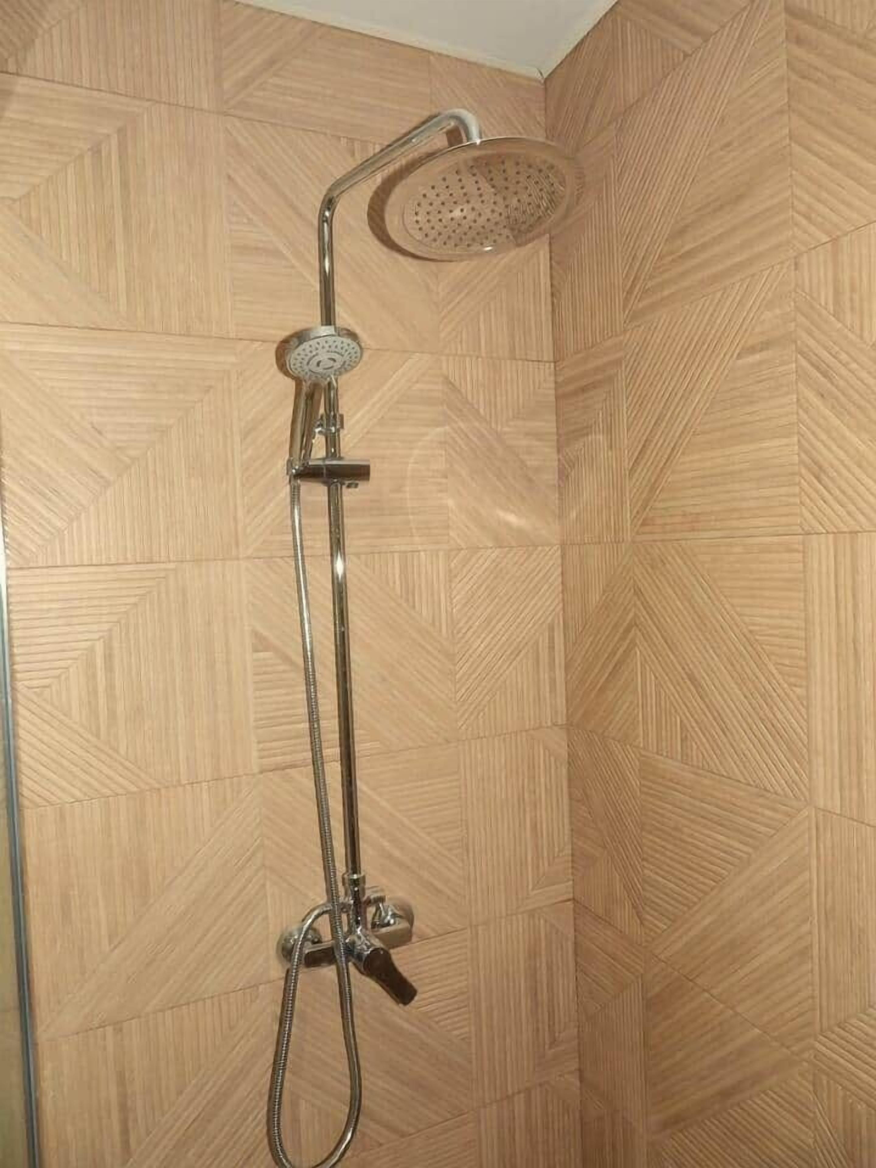 Regadera y secadora de cabello 