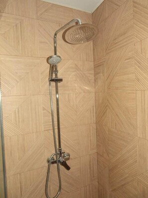 Shower, hair dryer
