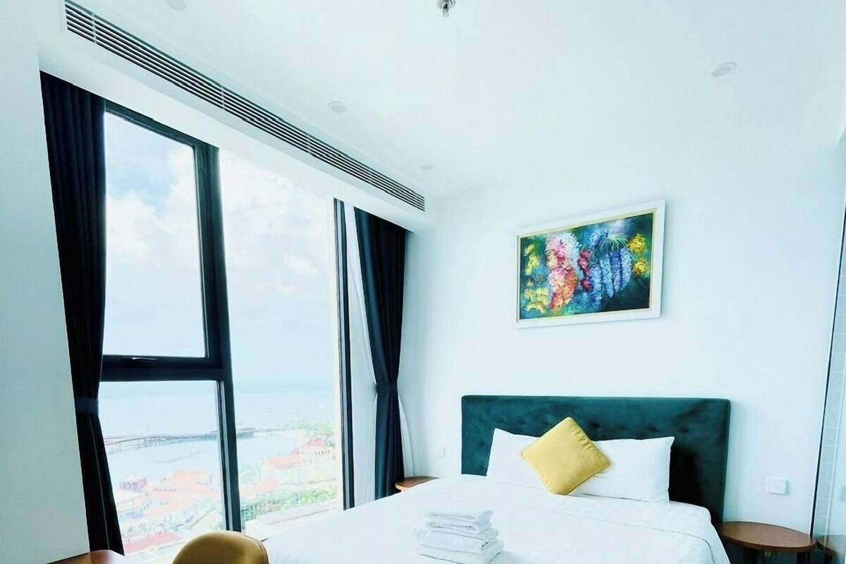 Family Apartment, Balcony, Beach View | Desk, free WiFi