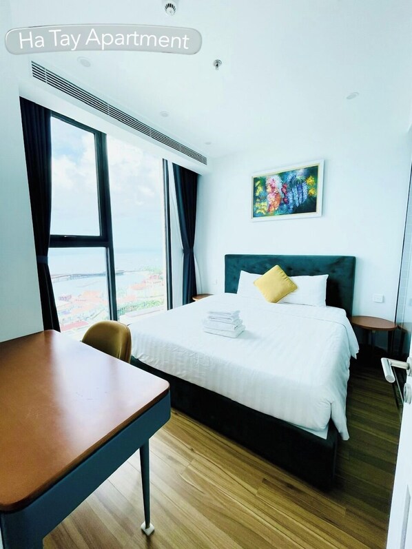 Family Apartment, Balcony, Beach View | Desk, free WiFi