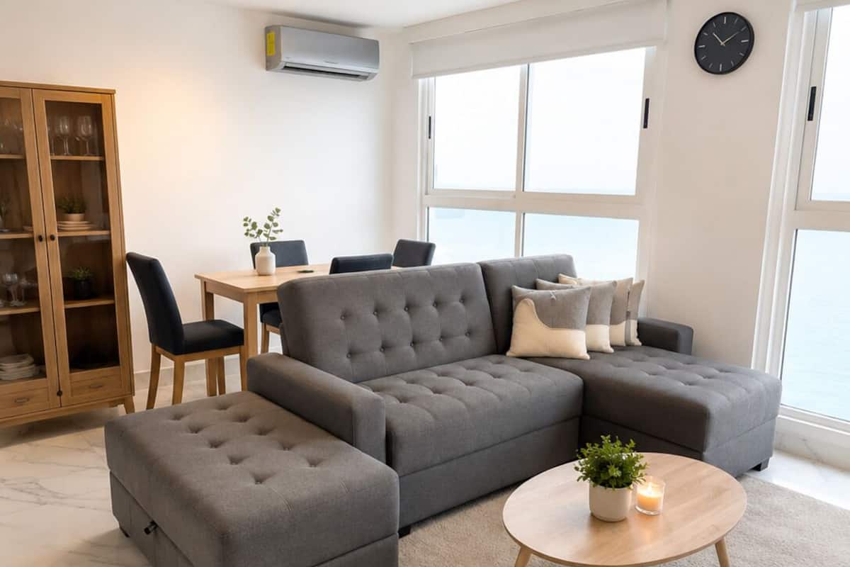 Departamento estándar, vista al mar | Minibar, escritorio, espacio para trabajar con laptop y cunas gratuitas