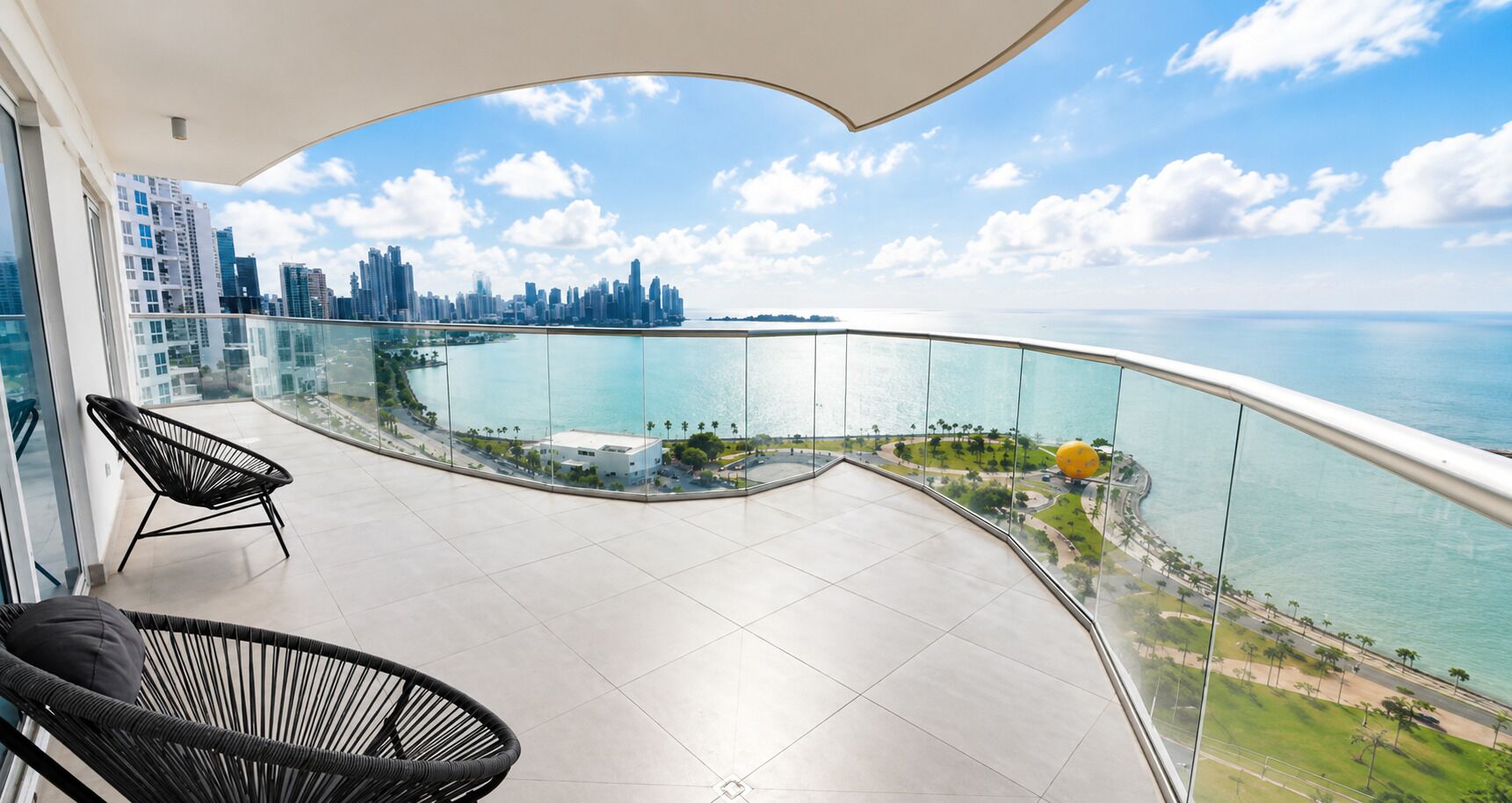 Presidential Apartment, Ocean View | View from room