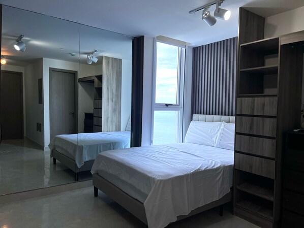 Studio Deluxe, quang cảnh biển | Minibar, truy cập Internet không dây miễn phí 